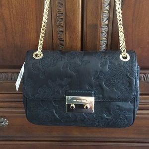 Michael Kors 🦋Rare Find🦋Lace Sloan Black Handbag